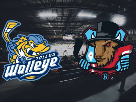 Toledo Walleye at Bloomington Bison: Central Division Semifinals (Home Game 2, Series Game 4)